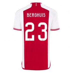 Ajax Steven Berghuis #23 Hemmatröja 2023-24 Kortärmad